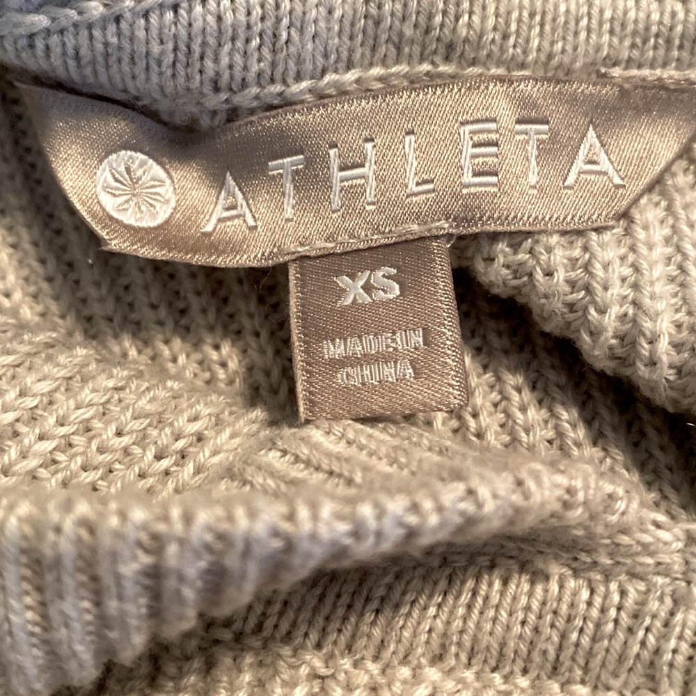 Athleta Rest Day Silk Blend Hooded Sweater - Picture 5 of 6